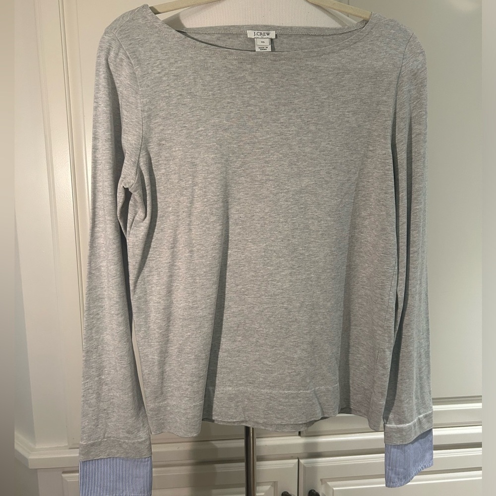 J.Crew Factory Boatneck Top